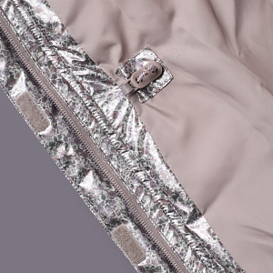 Куртка дутая Wheat "Eli Silver Flower Meadow", космические цветы